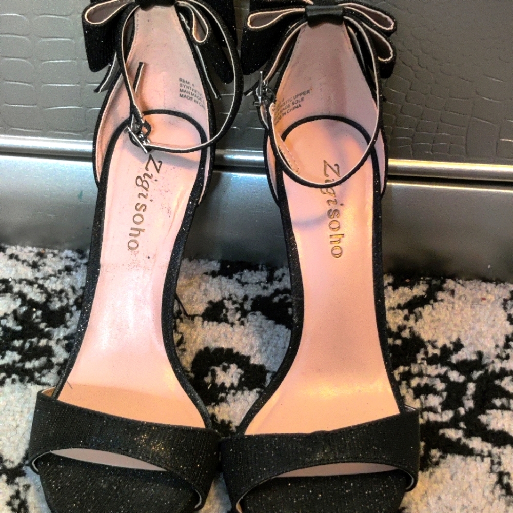 Black heels